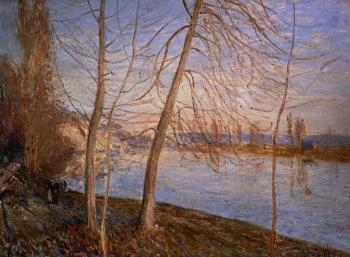 阿爾弗萊德 西斯萊 Winter Morning, Veneux 阿爾弗萊德 西斯萊 Winter Morning, Veneux